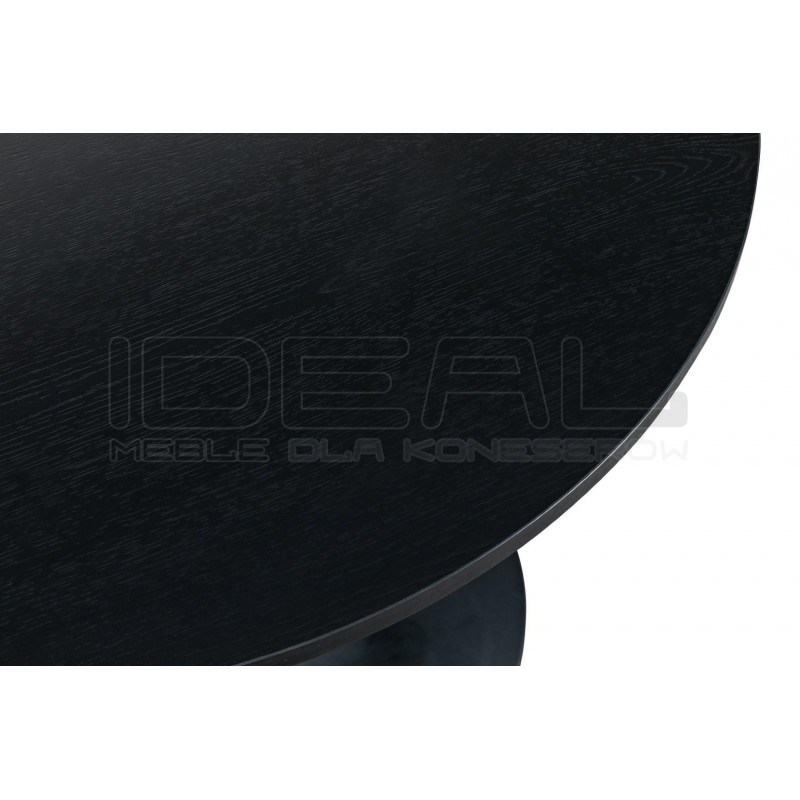 Stolik barowy Tulp okrągły 60 czarny