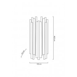 Kinkiet glamour Tubo