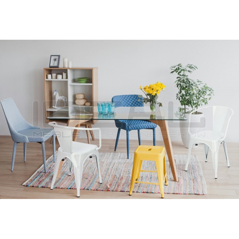 Krzesło Paris Arms inspirowane Tolix