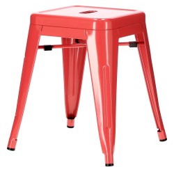 Stołek Paris inspirowany Tolix