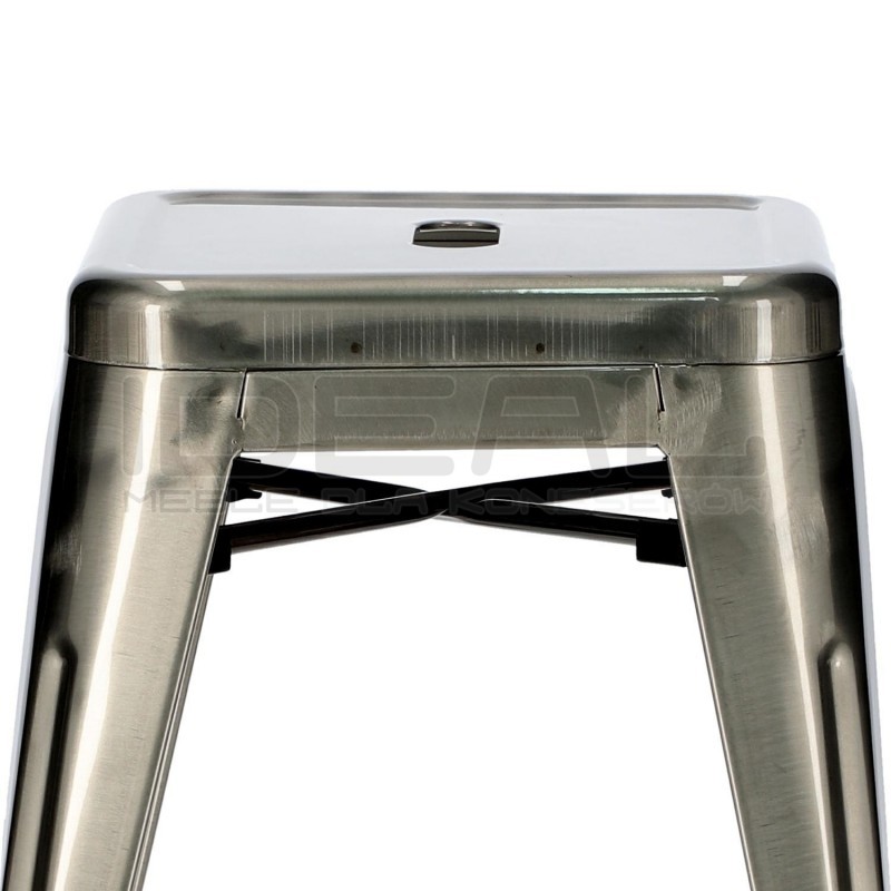 Stołek Paris inspirowany Tolix