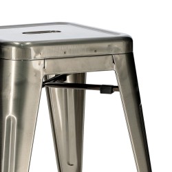 Stołek Paris inspirowany Tolix