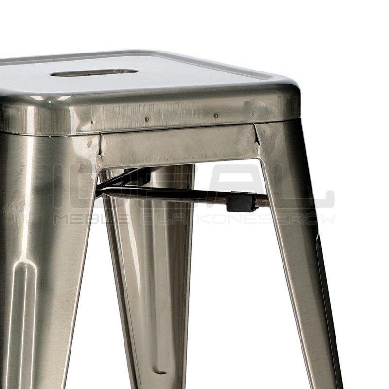 Stołek Paris inspirowany Tolix