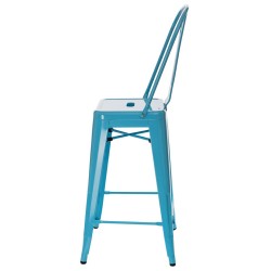 Hoker Paris Back inspirowany Tolix