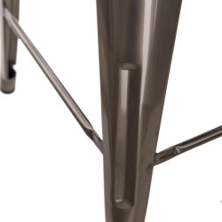 Hoker Paris Back inspirowany Tolix