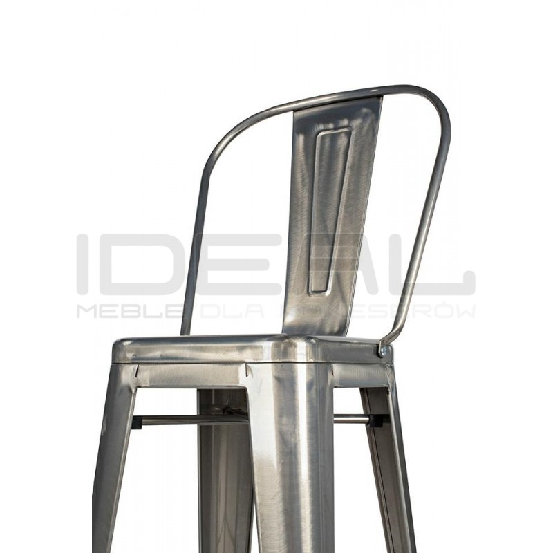 Hoker Tower Big Back z wysokim oparciem INSPIROWANY TOLIX 76 metalowy (Paris)