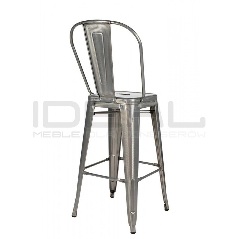 Hoker Tower Big Back z wysokim oparciem INSPIROWANY TOLIX 66 metalowy (Paris)