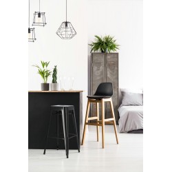 Stołek Barowy - Hoker Paris Inspirowany Tolix 66