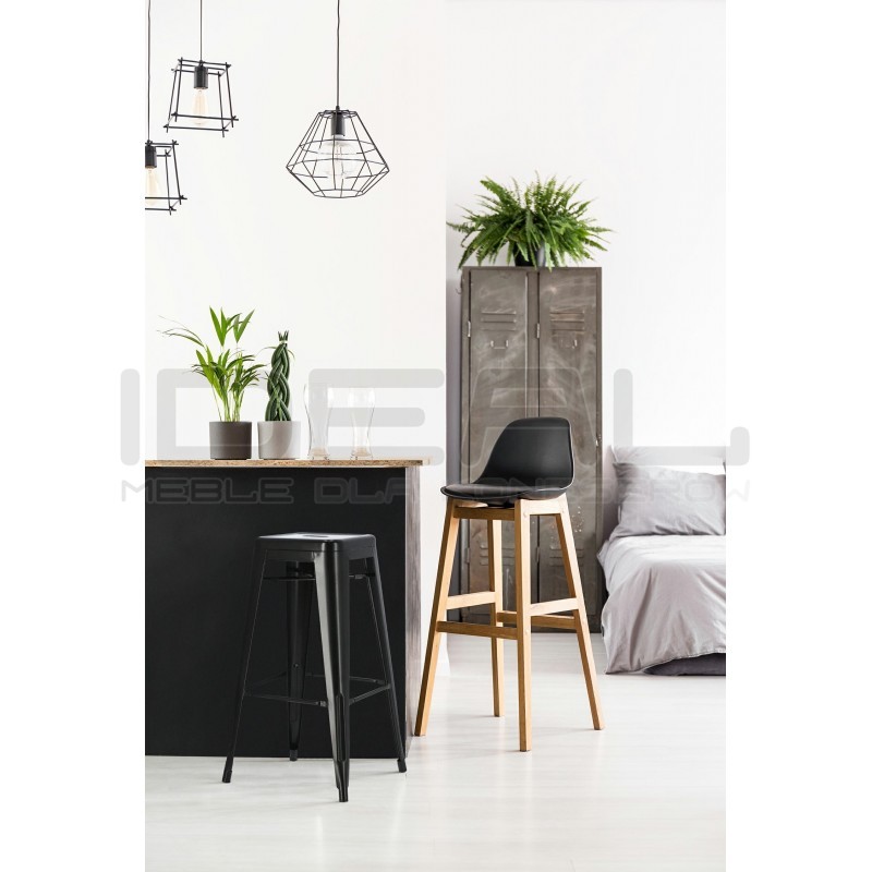 Stołek Barowy - Hoker Paris Inspirowany Tolix 66