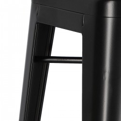 Stołek Barowy - Hoker Paris Inspirowany Tolix 66