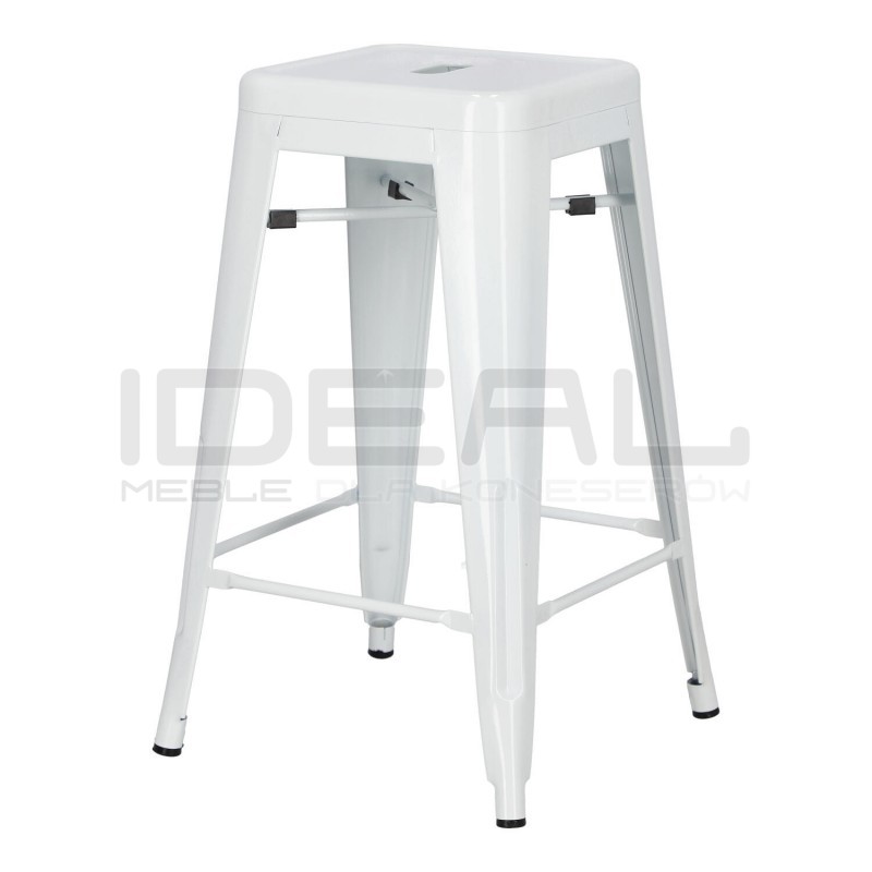 Stołek Barowy - Hoker Paris Inspirowany Tolix 66