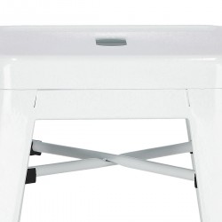 Stołek Barowy - Hoker Paris Inspirowany Tolix 66