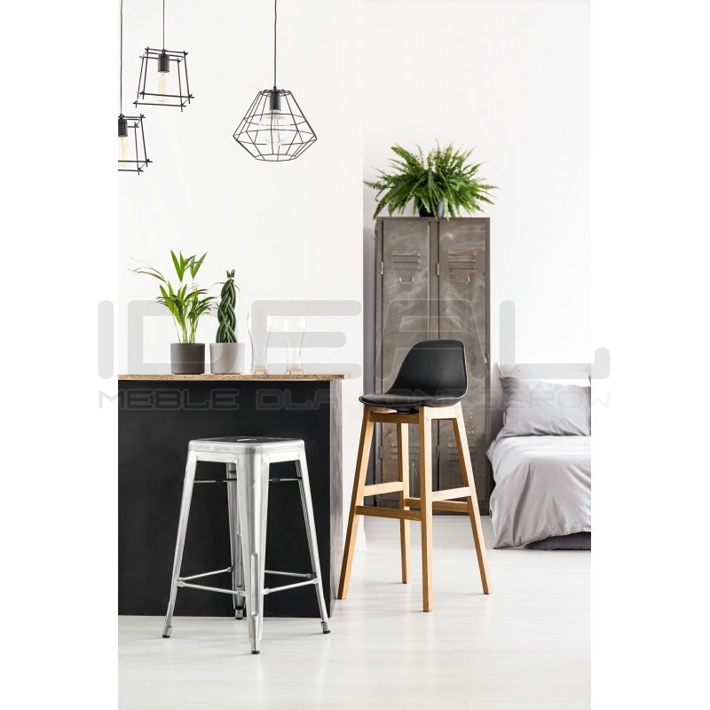 Stołek Barowy - Hoker Paris Inspirowany Tolix 66