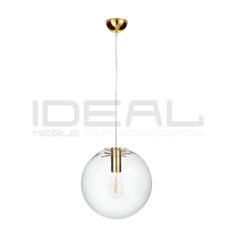 LAMPA WISZĄCA TONDA SANDRA ZŁOTA 30