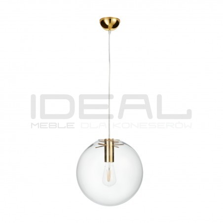 LAMPA WISZĄCA TONDA SANDRA ZŁOTA 30