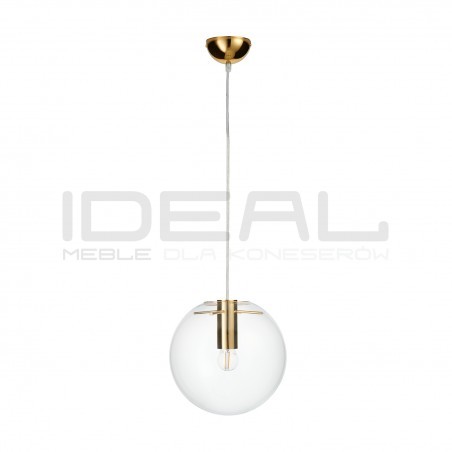 LAMPA WISZĄCA Glamour TONDA SANDRA ZŁOTA 25