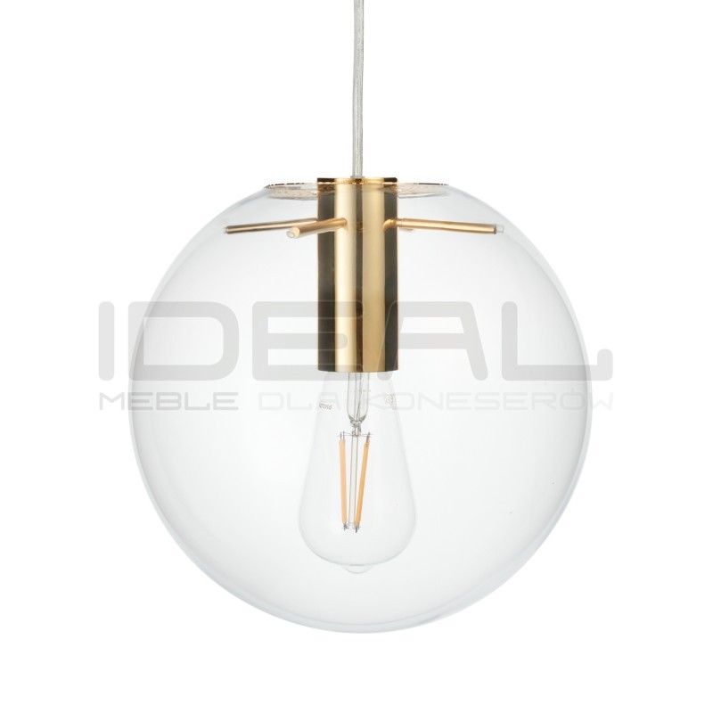 LAMPA WISZĄCA Glamour TONDA SANDRA ZŁOTA 25