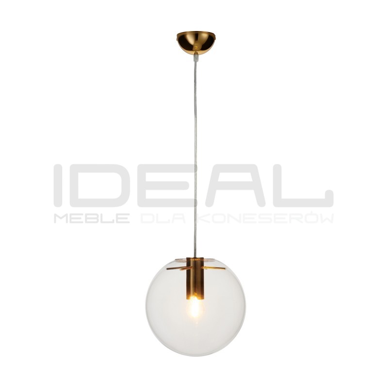 LAMPA WISZĄCA Glamour TONDA SANDRA ZŁOTA 25