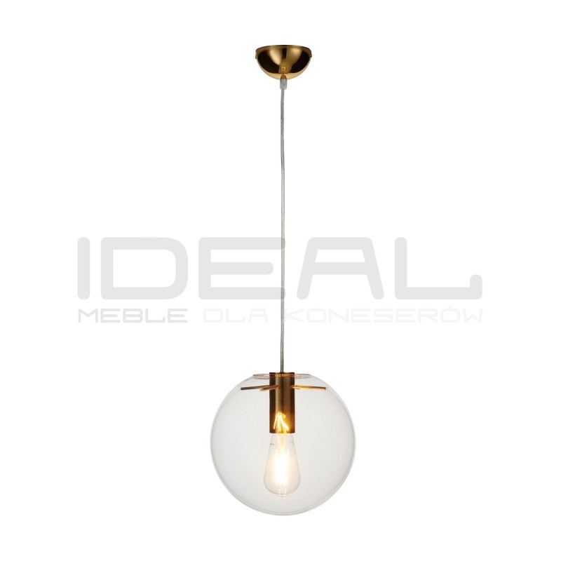 LAMPA WISZĄCA Glamour TONDA SANDRA ZŁOTA 25
