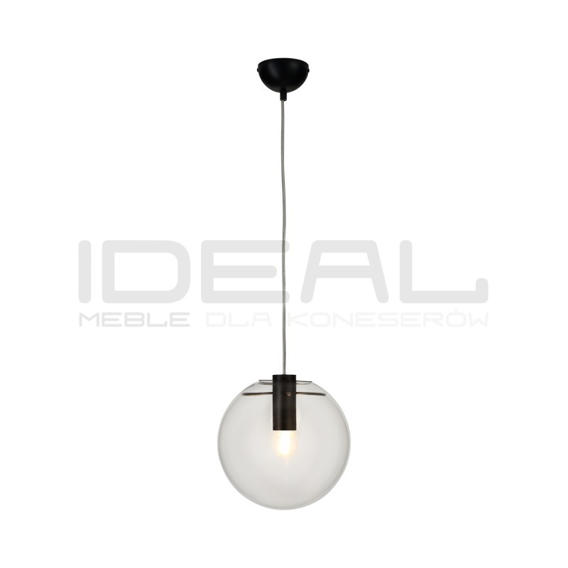 LAMPA WISZĄCA Geometryczna TONDA SANDRA CZARNA 25