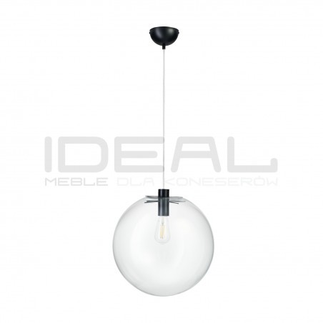 LAMPA WISZĄCA Geometryczna TONDA SANDRA CZARNA 40