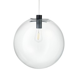 LAMPA WISZĄCA Geometryczna TONDA SANDRA CZARNA 40