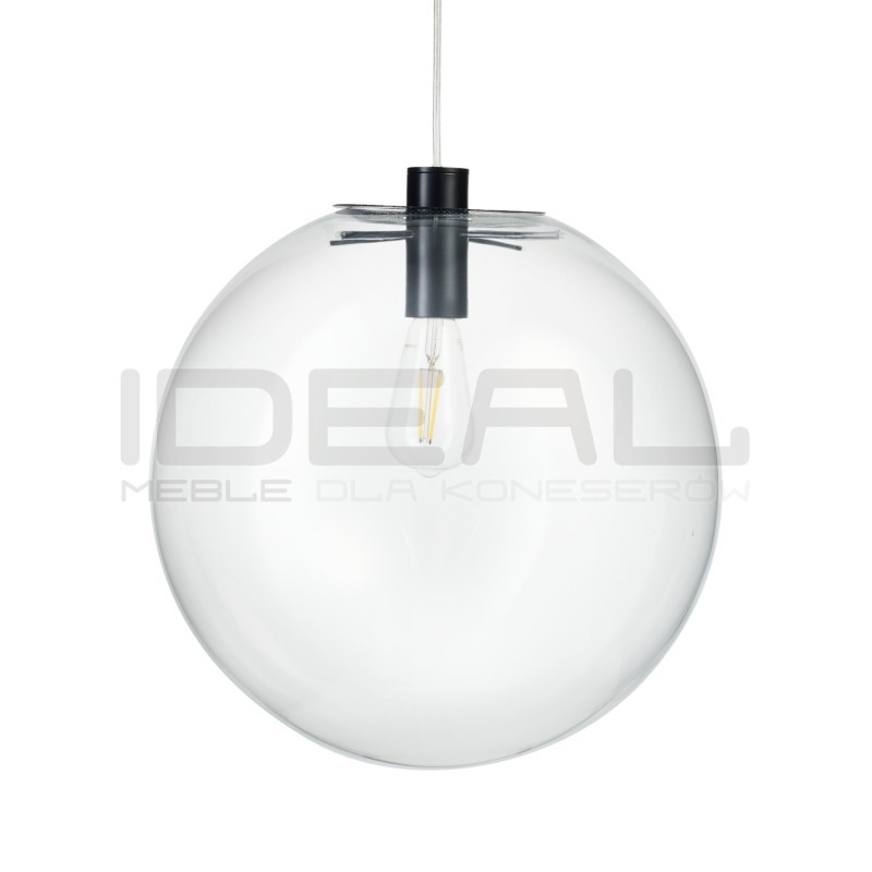 LAMPA WISZĄCA Geometryczna TONDA SANDRA CZARNA 40