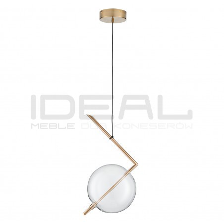 LAMPA WISZĄCA GLAMOUR AMORE ZŁOTA 24