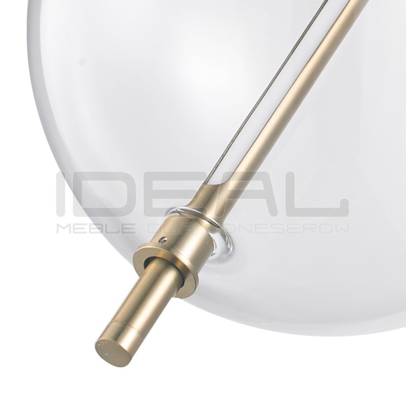 LAMPA WISZĄCA GLAMOUR AMORE ZŁOTA 24