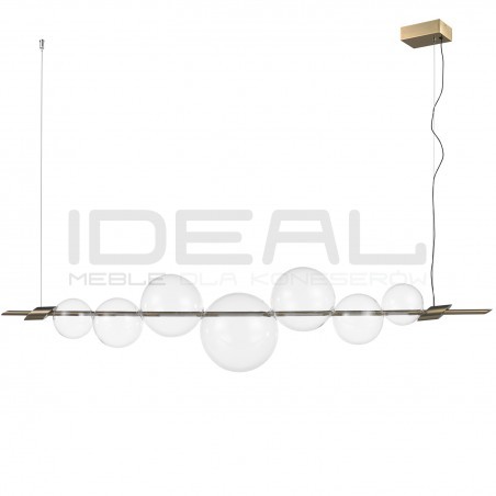 LAMPA WISZĄCA GLAMOUR AMORE ZŁOTA 153