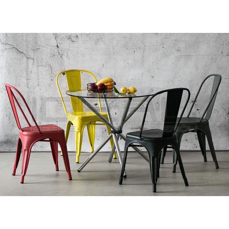 Krzesło Paris  Antique Inspirowane Tolix