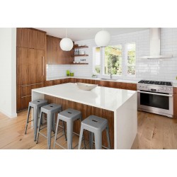 Stołek barowy - hoker Paris inspirowany Tolix