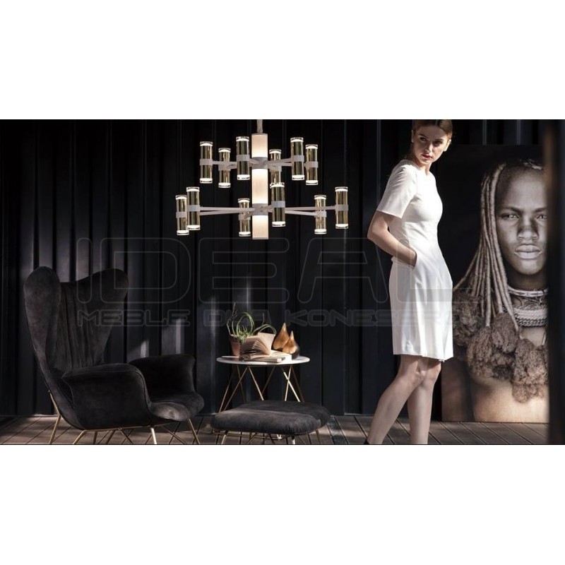 Fotel glamour SHRIMP VELVET