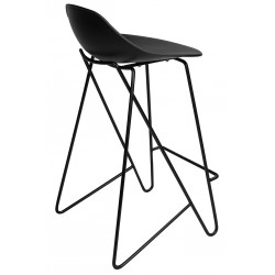 Hoker PERSY czarny 66 niskie oparcie