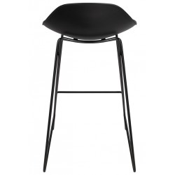 Hoker PERSY czarny 66 niskie oparcie