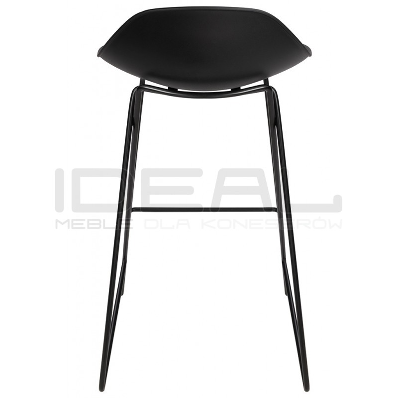 Hoker PERSY czarny 66 niskie oparcie