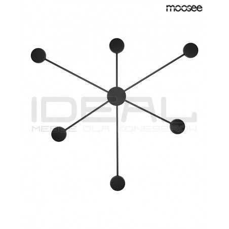 Plafon SHADOW 6 Close czarny