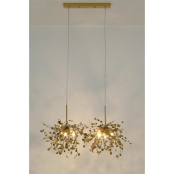 Podwójna lampa wisząca glamour MONETE