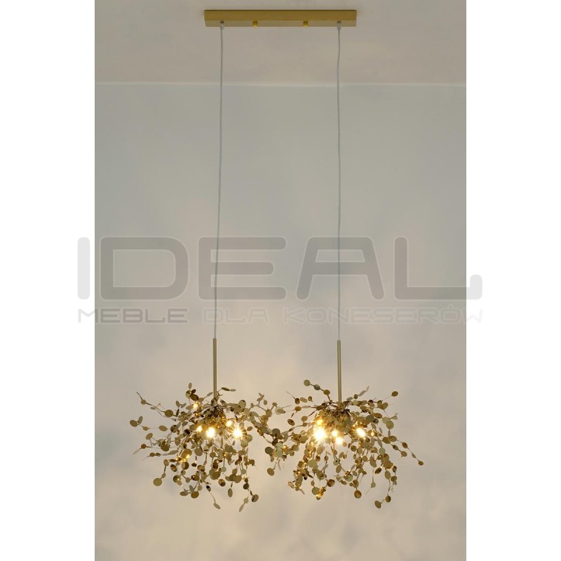 Podwójna lampa wisząca glamour MONETE