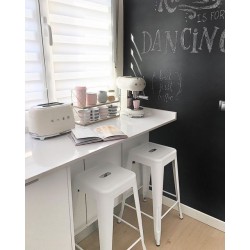 Stołek Barowy - Hoker Paris Inspirowany Tolix 66