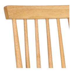 Drewniane krzesło Patyczak Stick naturalne drewno