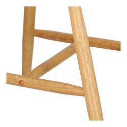 Drewniane krzesło Patyczak Stick naturalne drewno