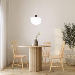 Drewniane krzesło Patyczak Stick naturalne drewno