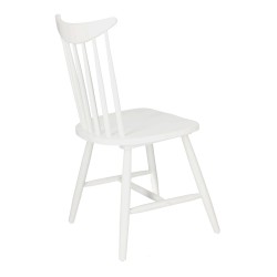 Drewniane krzesło Patyczak Fame białe