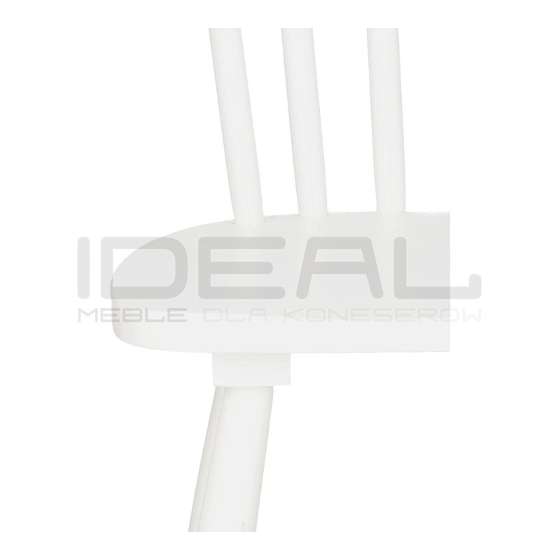 Drewniane krzesło Patyczak Fame białe