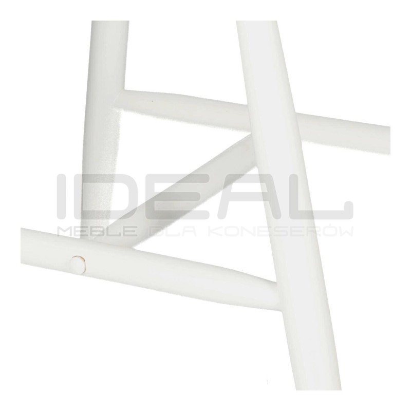 Drewniane krzesło Patyczak Fame białe