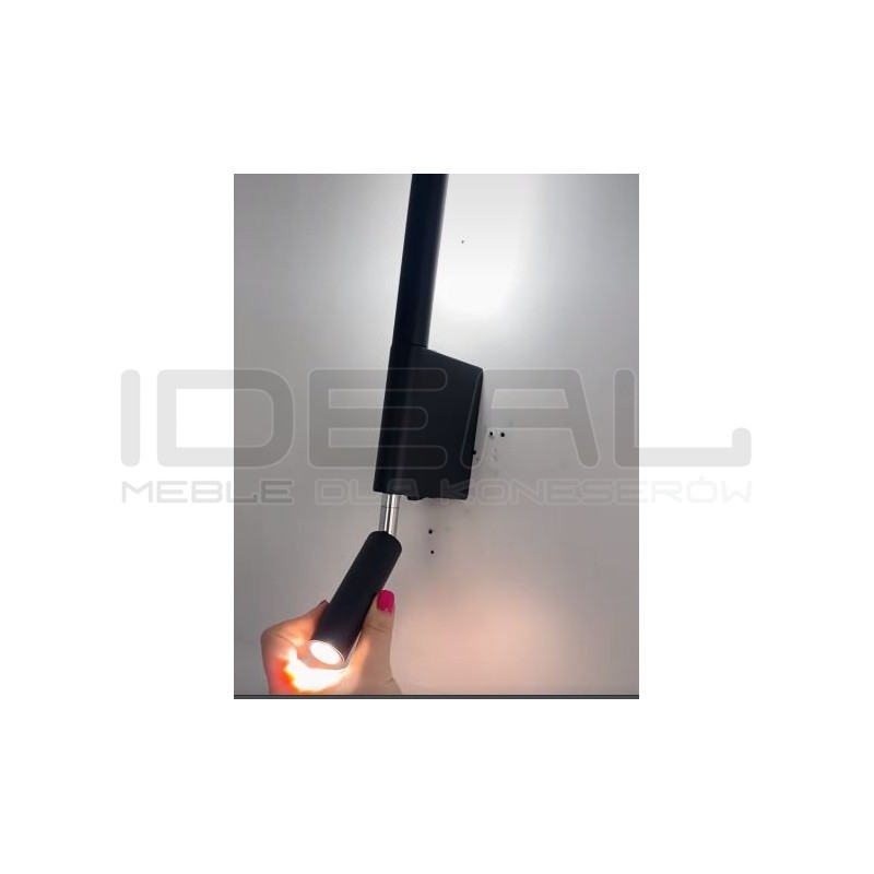 Kinkiet nowoczesny regulowany PERISCOPE czarny