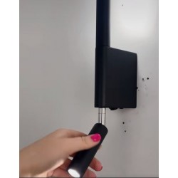 Kinkiet nowoczesny regulowany PERISCOPE czarny