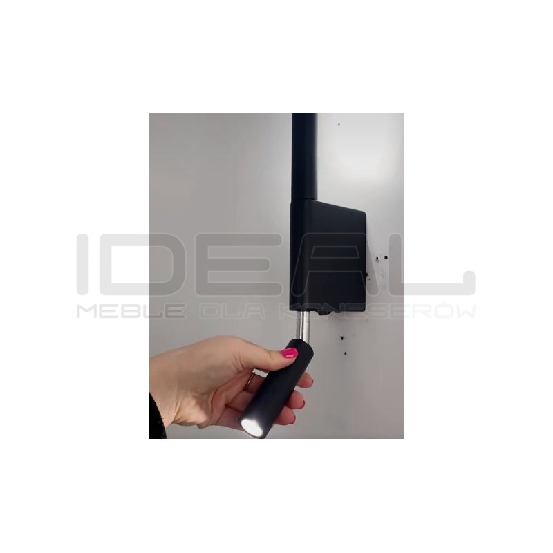 Kinkiet nowoczesny regulowany PERISCOPE czarny