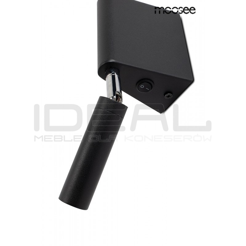 Kinkiet nowoczesny regulowany PERISCOPE czarny